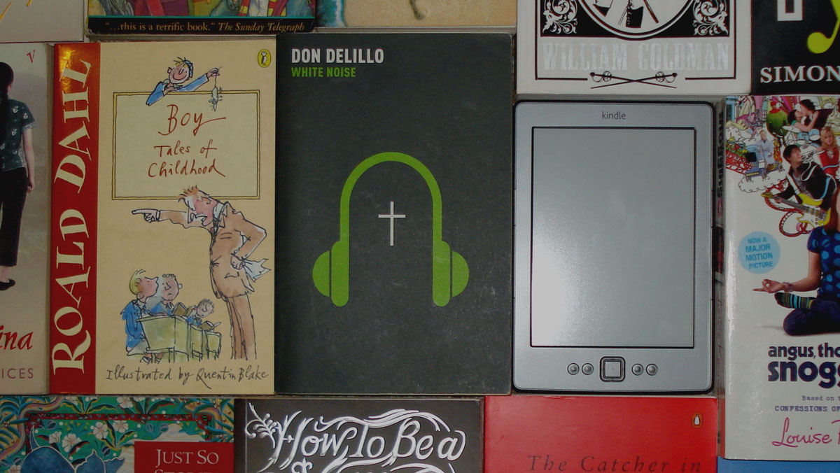 Books vs. Kindles.
